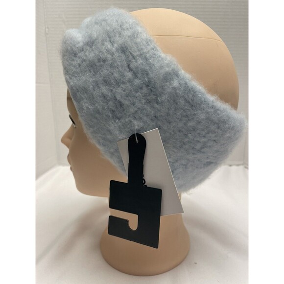 Sonoma  Women's Twisted Ice Blue Soft  Warm Brushed Knit Headband New - Picture 4 of 5